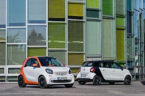 Nuevos smart fortwo y smart forfour 2014 ©smart