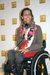 Teresa Perales, embajadora de "Renault movilidad para todos" ©Renault