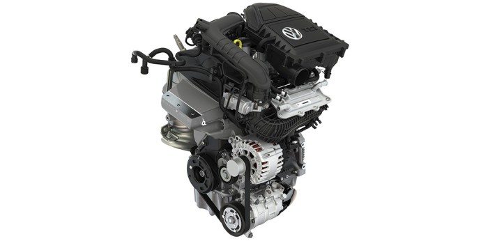Motor tricilíndrico 1.0 TSI del Grupo Volkswagen