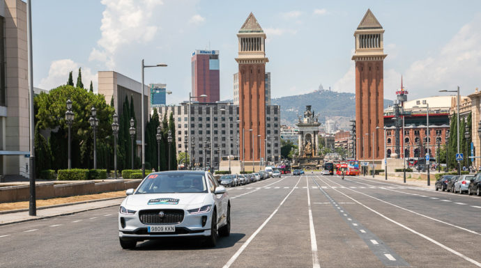 Autonomía Jaguar I-Pace