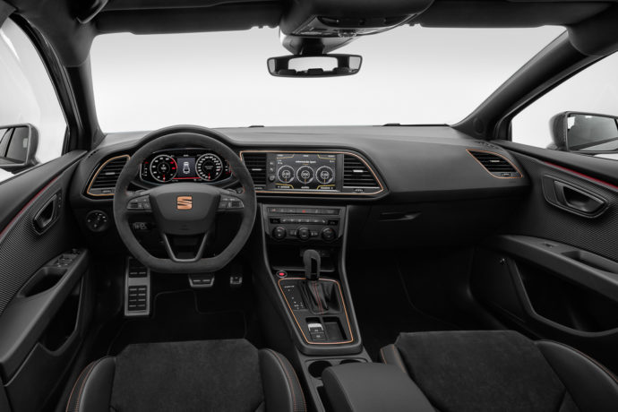 Interior del SEAT León ST Cupra R
