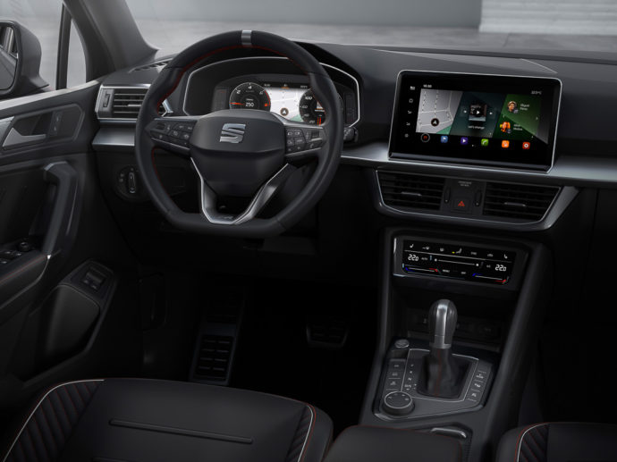 Interior SEAT Tarraco FR PHEV Concept Car