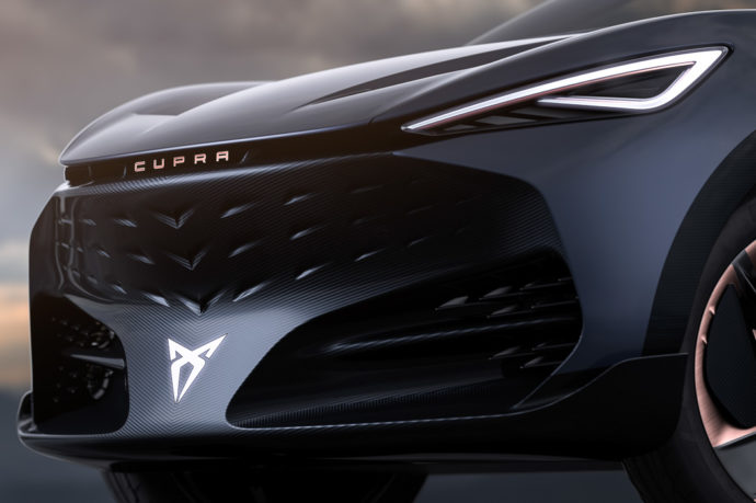 Frontal Cupra Tavascan Concept Car