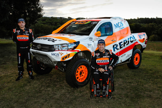 Toyota Hilux Isidre Esteve Txema Villalobos