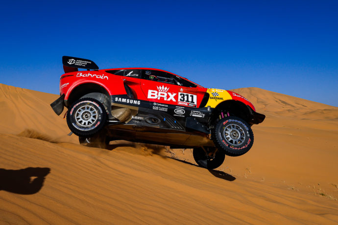 Dakar 2021 - Etapa 2 - Nani Roma Alexandere Winocq - Bahrain Raid Xtreme - BRX Hunter Prodrive