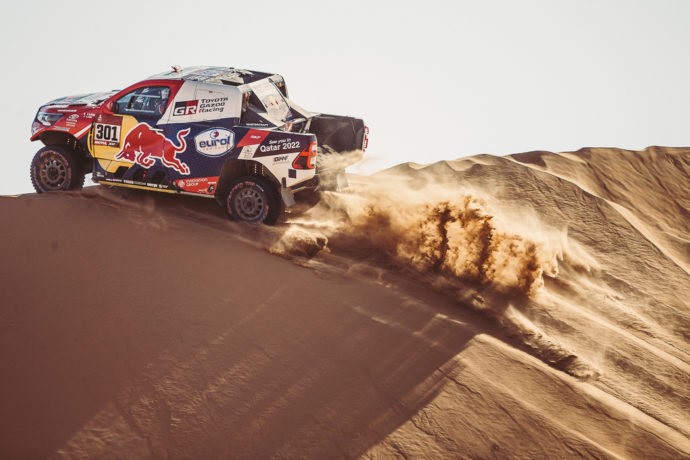 Dakar 2021 Nasser Al-Attiyah Toyota Hilux