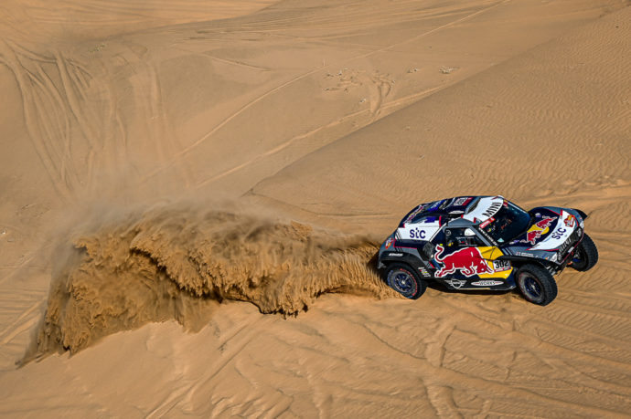 Dakar 2021 Stéphane Peterhansel y Edouard Boulanger Mini John Cooper Works Buggy