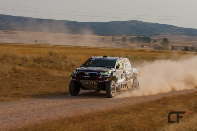 Nasser Al-Attiyah y Mathieu Baumel en laBaja España Aragón 2021