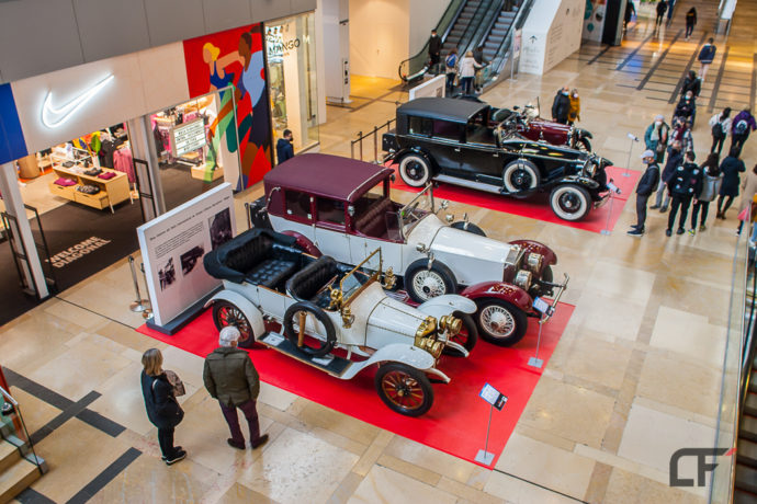 Exposición del Rally Barcelona-Sitges 2022 en L'illa Diagonal