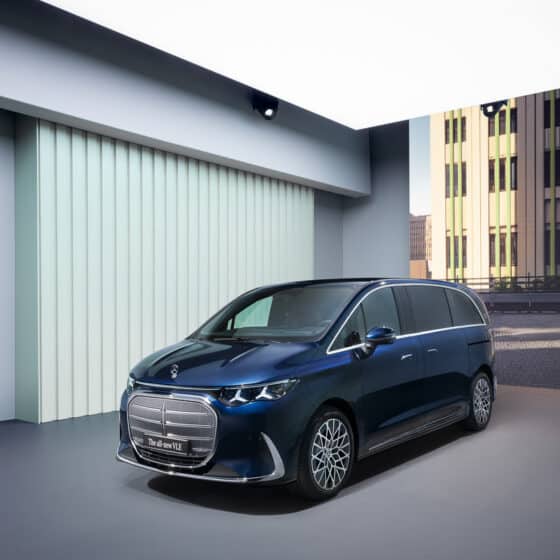 Frontal del Mercedes-Benz VLE Exclusive